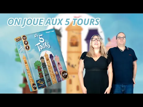 { Règles Et Partie } ON JOUE AUX 5 TOURS | Jeu De Société | Iello