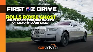 2020 Rolls Royce Ghost review | $750,000 of rolling luxury!