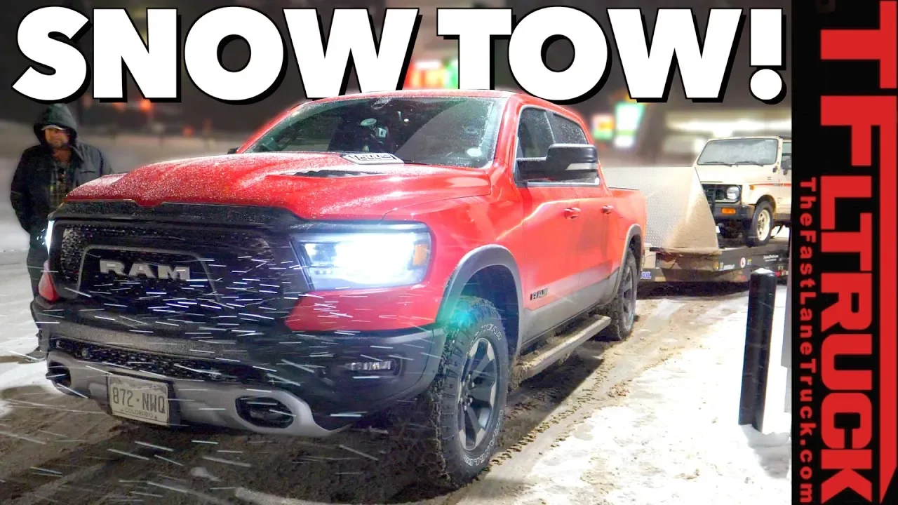 2019 Ram Rebel MPG Redemption? With a Trailer and Through the Snow