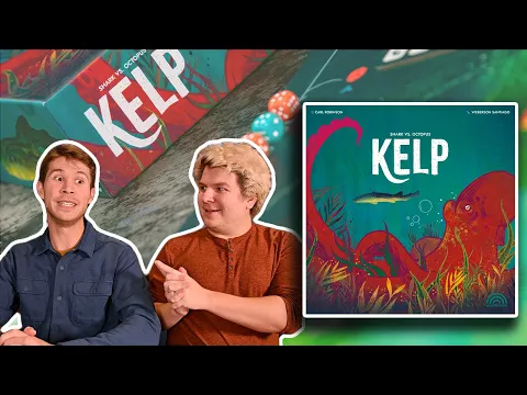 Kelp | Fierce Battle Between the Octopus and the Shark | (Board Game Overview and Review #96)