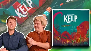 Kelp | Fierce Battle Between the Octopus and the Shark | (Board Game Overview and Review #96)