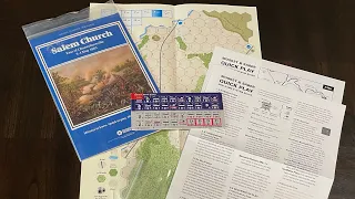 Salem Church: East of Chancellorsville 3-4 May 1863 (Decision Games) - Unbagging and Quick Look