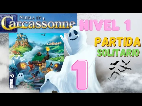 NIEBLA EN CARCASSONNE (Partida solitario) - Nivel 1