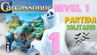 NIEBLA EN CARCASSONNE (Partida solitario) - Nivel 1