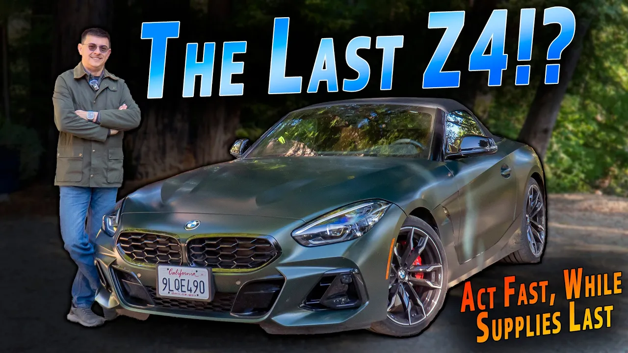 2025 BMW Z4 - BMW's Roadster Matches An Inline 6 With A Manual For a Perfect Swansong