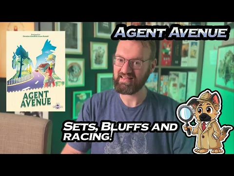 Are you the best spy in town? Agent Avenue Board Game Review