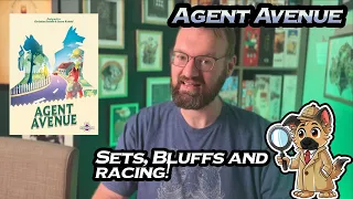 Are you the best spy in town? Agent Avenue Board Game Review