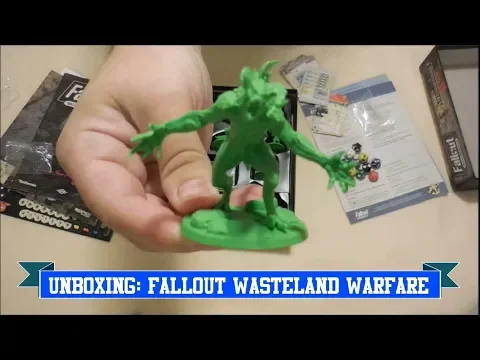 Fallout Wasteland Warfare - Unboxing por Dados do Tabuleiro