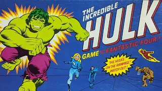 Board Game Archaeology #101 The Incredible Hulk Game with the Fantastic Four