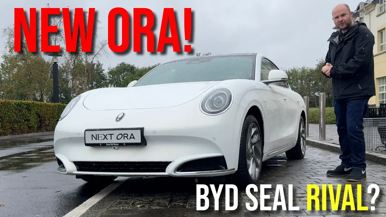 Ora Lightning first look | BYD Seal main rival?