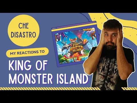 Ho fatto un disastro! Reaction a King of Monster Island con un pessimo unboxing