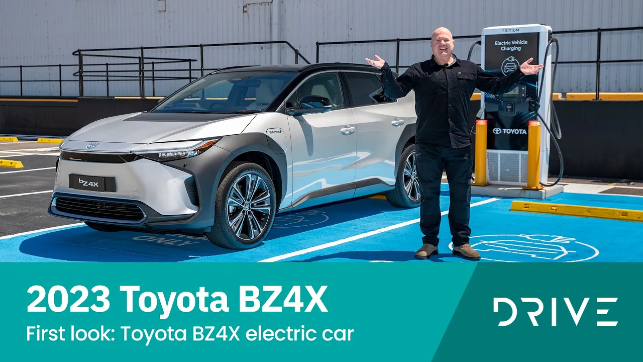2023 Toyota BZ4X | First Look: Toyota BZ4X Electric Car | Drive.com.au