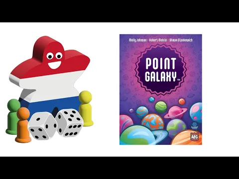a solo game of Point Galaxy