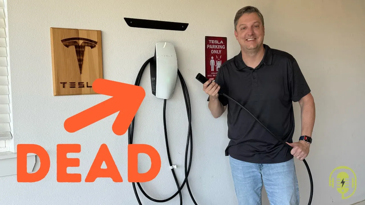 My Tesla Wall Connector DIED! Here's how to replace it!