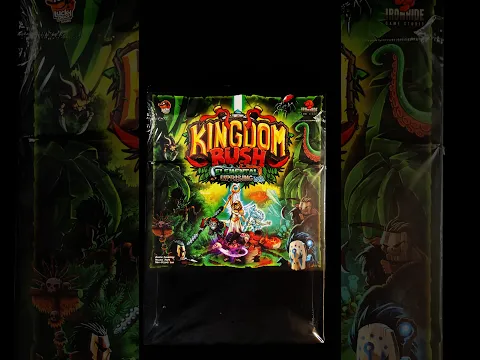 Un-unboxing Kingdom Rush Elemental Uprising #unboxing #boardgame #kingdomrush #elementaluprising