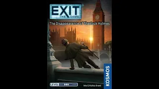 Dad vs Daughter - Exit: The Game - The Disappearance of Sherlock Holmes