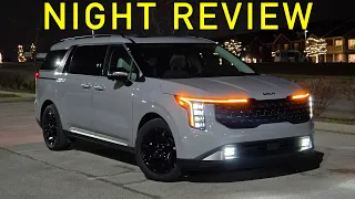 LUXURY LIGHTING! -- Does the 2026 Kia Carnival Have Better Lighting Than Rivals?? (Night Review)