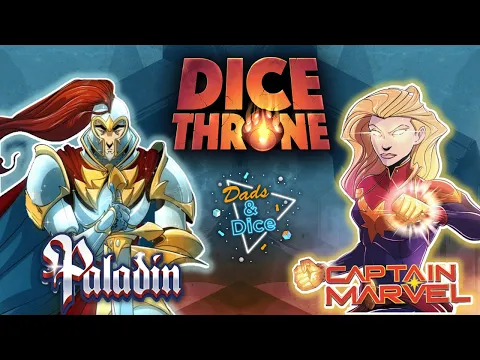 Dice Throne | Paladin vs Captain Marvel | Playthrough #marveldicethrone #dicethrone