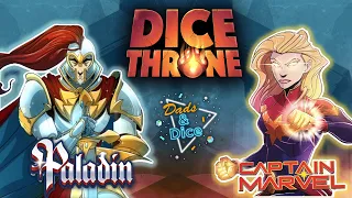 Dice Throne | Paladin vs Captain Marvel | Playthrough #marveldicethrone #dicethrone