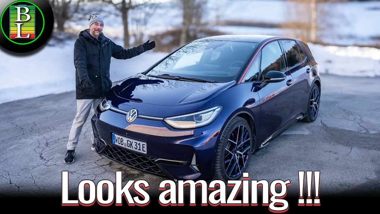 VW ID.3 GTX Performance Fire & Ice Edition | Design, Acceleration & Autobahn Driving