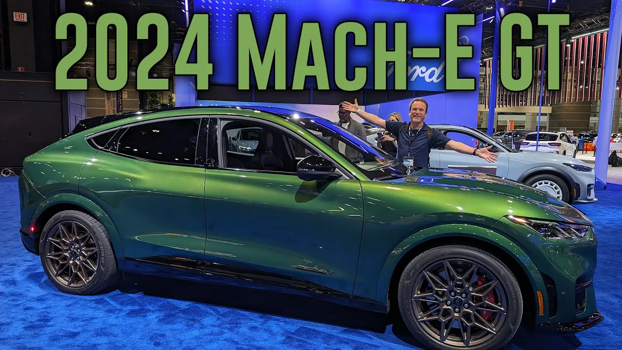 2024 Mach-E GT in Eruption Green and the Bronze Package! And new details for 2024 Mach-Es!