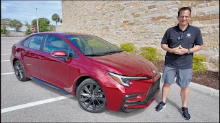 The 2026 Toyota Corolla is an improved & better compact sedan than a Honda Civic