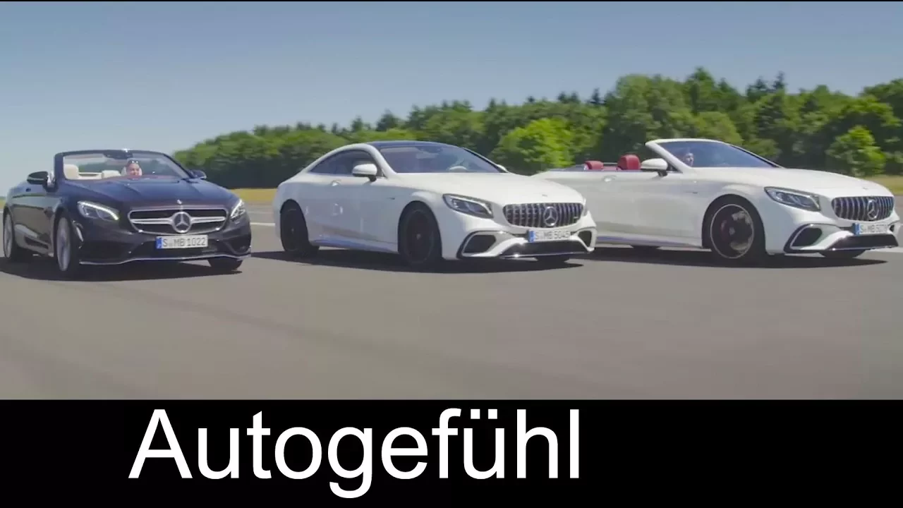 Mercedes S-Class Cabriolet & Coupé Facelift Preview Exterior/Interior with Mercedes-AMG S 63