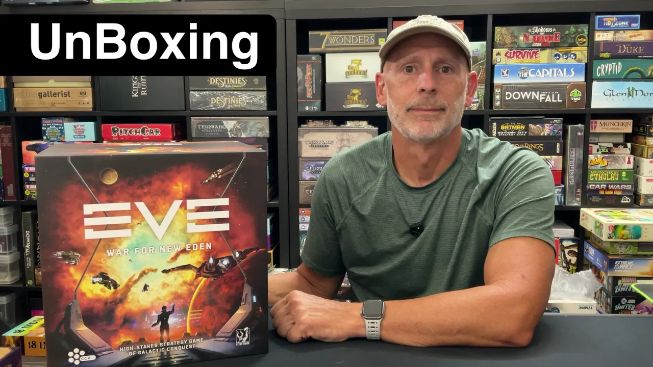 TDG: Eve: War for New Eden unboxing with Ray