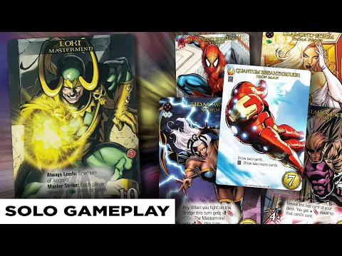 Loki's Secret Invasion! || Marvel Legendary SOLO GAMEPLAY