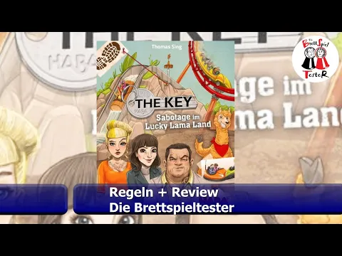 The Key Sabotage im Lucky Lama Land - Regeln + Review - Brettspiel - Die Brettspieltester