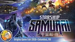 Starship Samurai — designer Isaac Vega gives an overview at Origins 2018