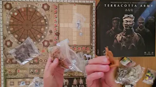 Terracotta Army minis! Unboxing teaser trailer preview overview AmassGames #spiel #boardgame #games