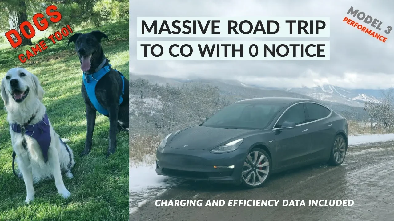 Pt. 1/2 | Model 3 | Massive Spontaneous Road Trip Across the Country!