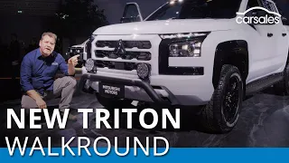 2024 Mitsubishi Triton Walkround | Sixth-generation ute muscles up in size, tech and power