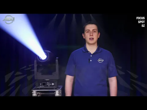 Product video thumbnail for ADJ Focus Spot 5Z 200-Watt LED Moving Head