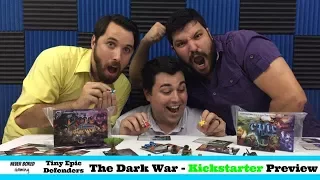 Tiny Epic Defenders: The Dark War - Kickstarter Preview