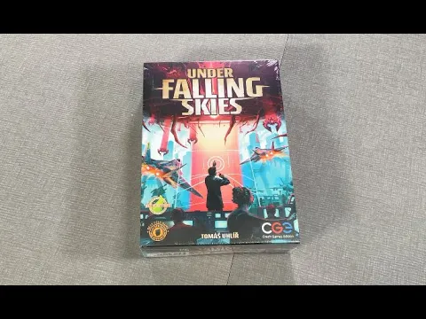 TDG: Under Falling Skies unboxing with Ray