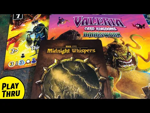 Book 5 of the VALERIA CARD KINGDOMS DARKSWORN Campaign | Solo Playthrough | Midnight Whispers