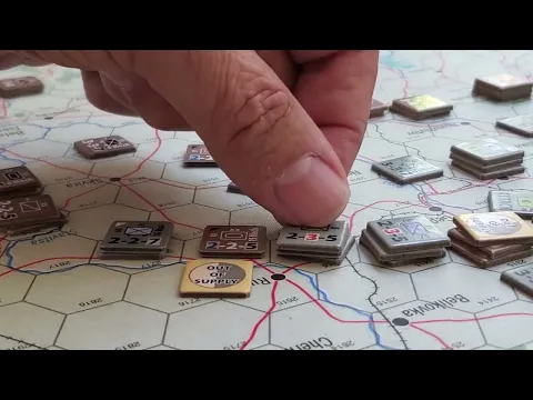 Battles in the East. Uman Pocket : combat example.