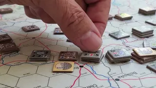 Battles in the East. Uman Pocket : combat example.
