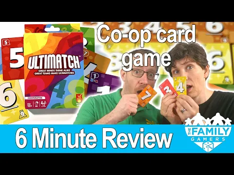 Ultimatch - fast co-op card game for anyone!