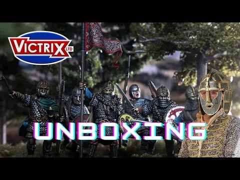 Early Saxon Armoured Warriors from Victrix Limited (Unboxing)