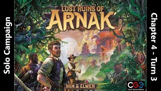 The Lost Ruins of Arnak - Solo Campaign - Chapter 4 - Round 3