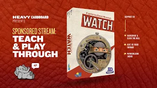 Watch - 4p Teaching & Play-through by Heavy Cardboard