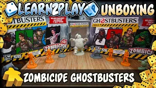 Learn to Play Presents: Unboxing Zombicide Ghostbusters sets