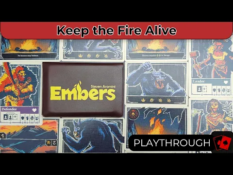 Embers | Solo Playthrough - A Button Shy Survival Game