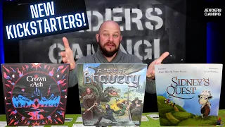 Board games coming to Kickstarter - Crown ofAsh- A tale of bravery & Sidney's Quest