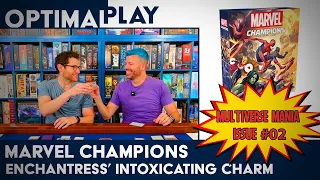 Turning Marvel Champions into a Drinking Game?! Echo and She-Hulk vs Enchantress