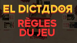 El Dictador - Règle du jeu