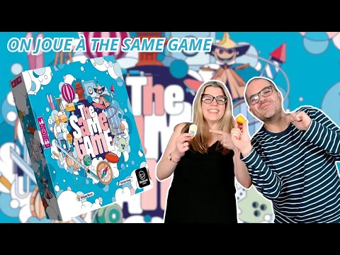 { Règles Et Partie } ON JOUE À THE SAME GAME | Jeu De Société | Spielwiese